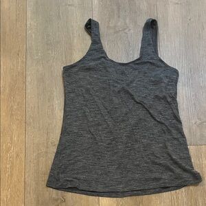 Lululemon Athletica Dark Gray Tank Top